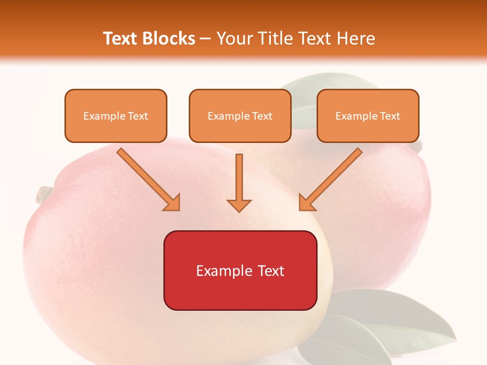Gourmet Sweet Mango PowerPoint Template