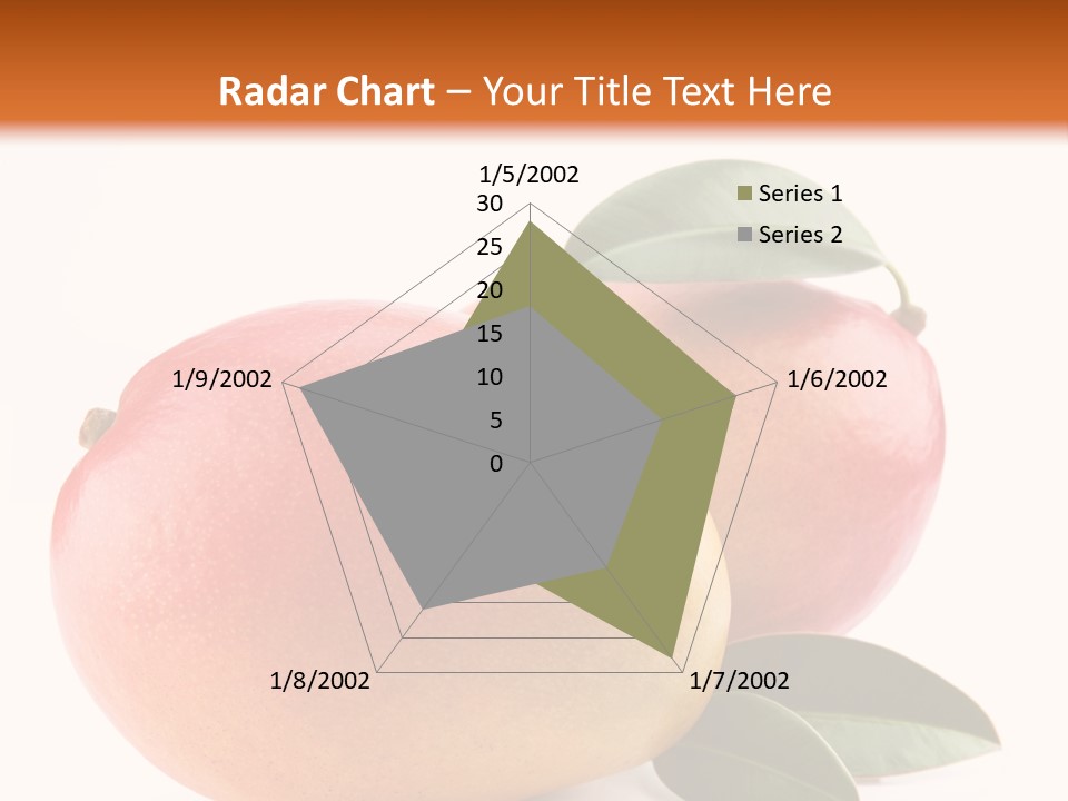 Gourmet Sweet Mango PowerPoint Template
