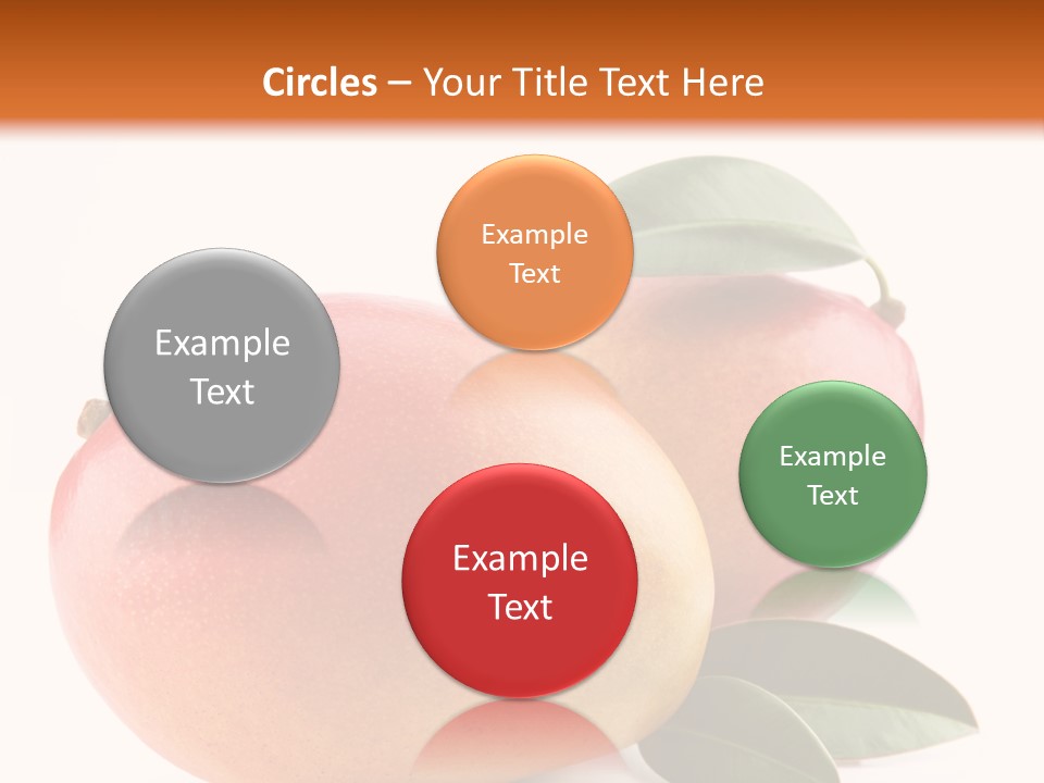 Gourmet Sweet Mango PowerPoint Template