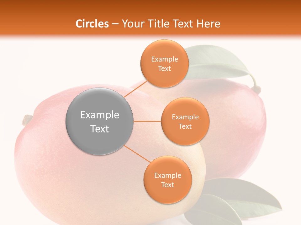 Gourmet Sweet Mango PowerPoint Template