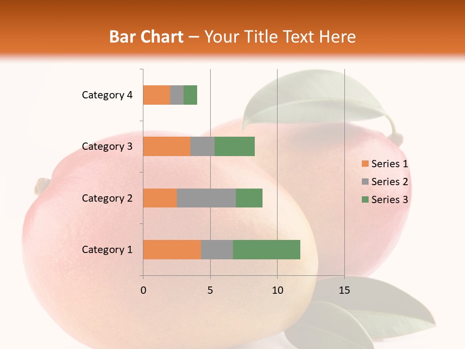 Gourmet Sweet Mango PowerPoint Template