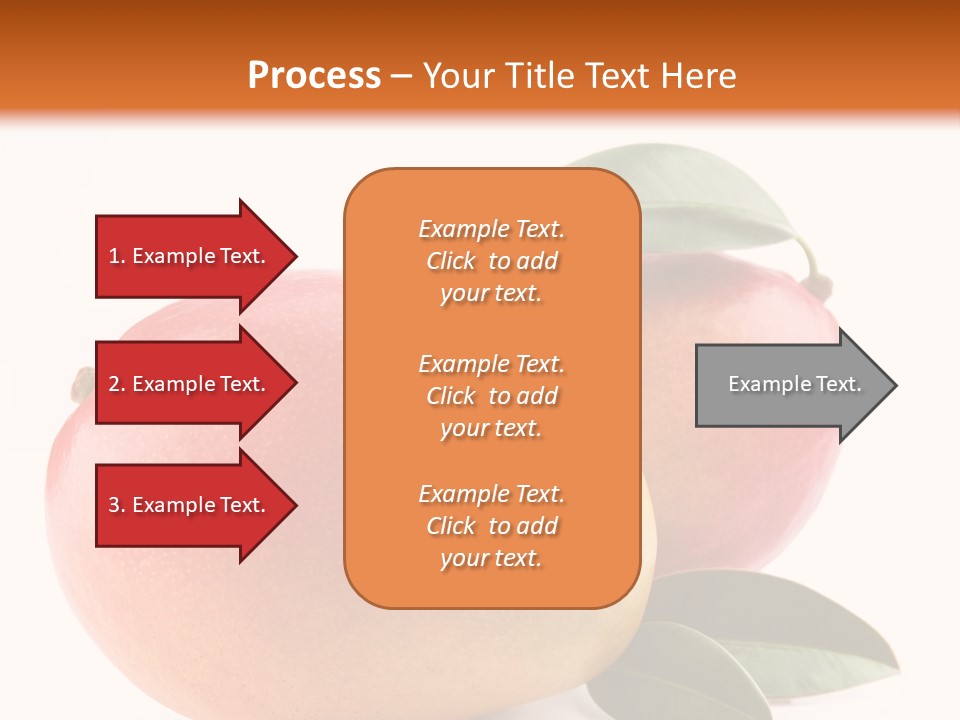Gourmet Sweet Mango PowerPoint Template