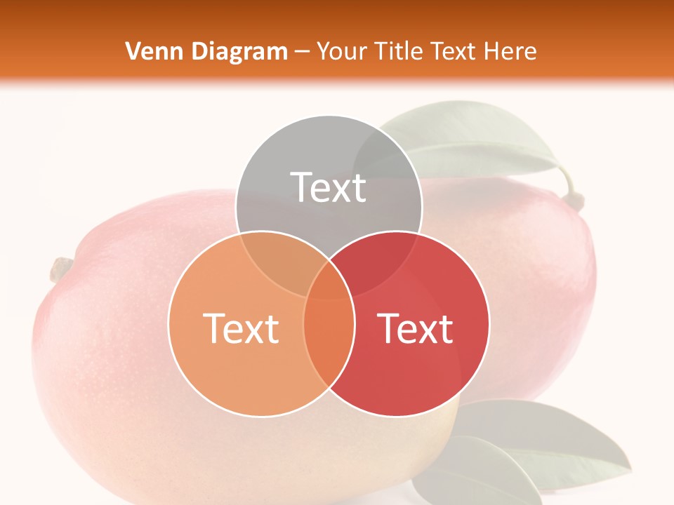 Gourmet Sweet Mango PowerPoint Template