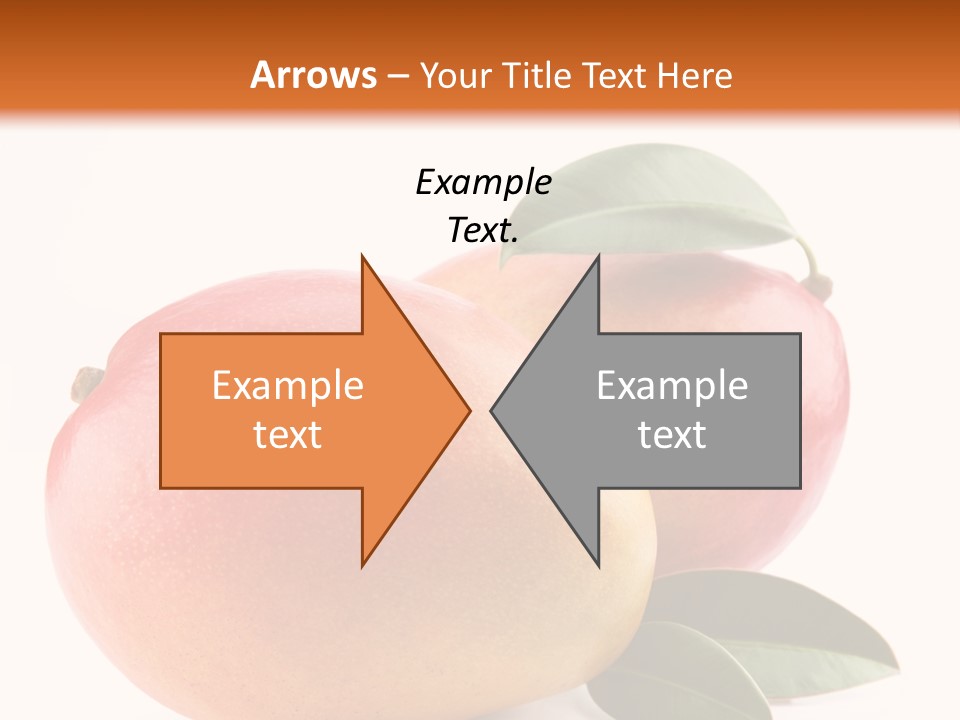 Gourmet Sweet Mango PowerPoint Template