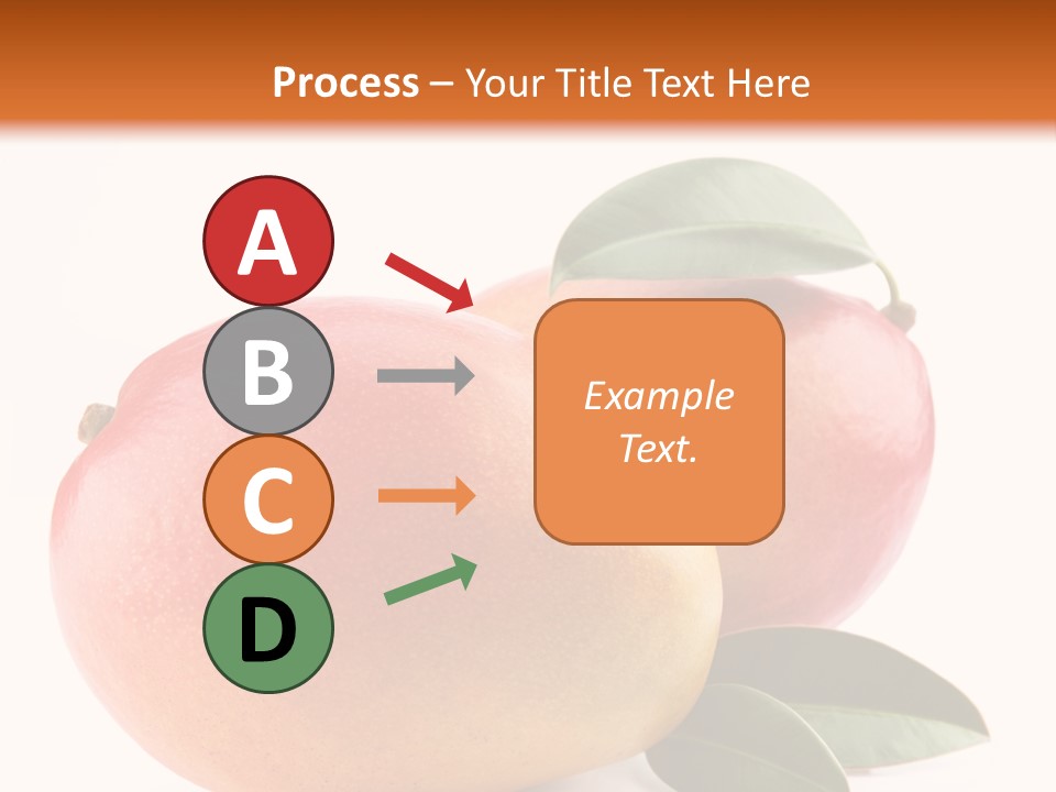 Gourmet Sweet Mango PowerPoint Template