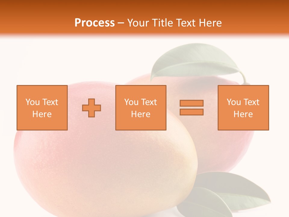 Gourmet Sweet Mango PowerPoint Template