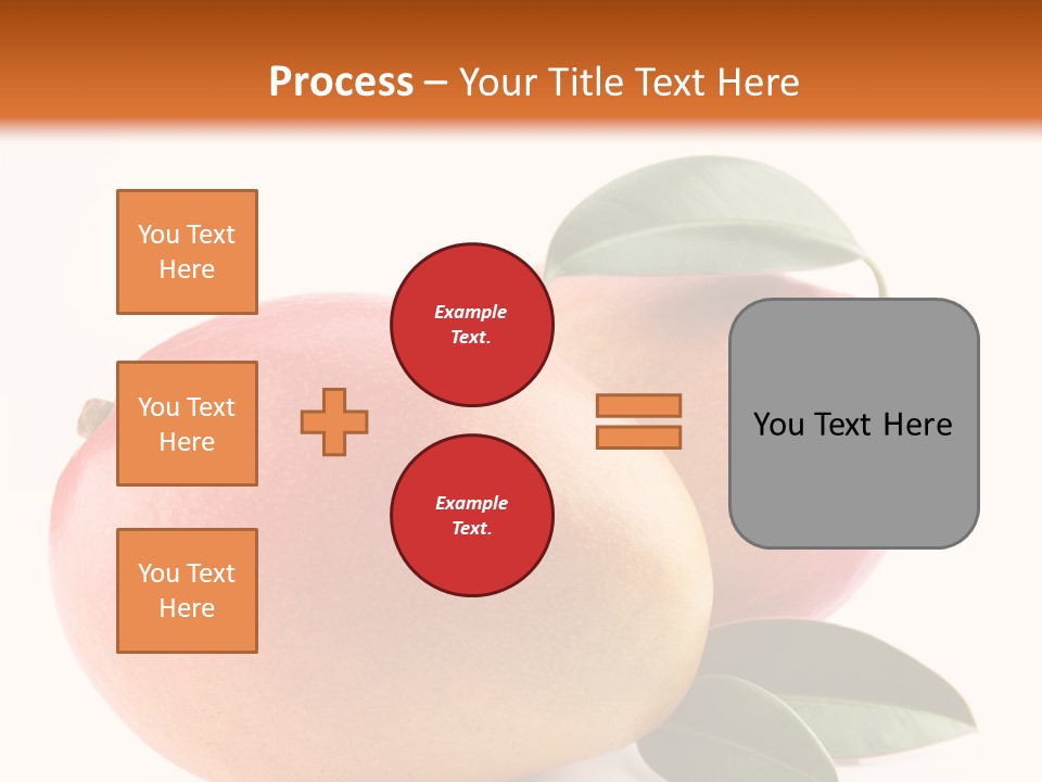 Gourmet Sweet Mango PowerPoint Template