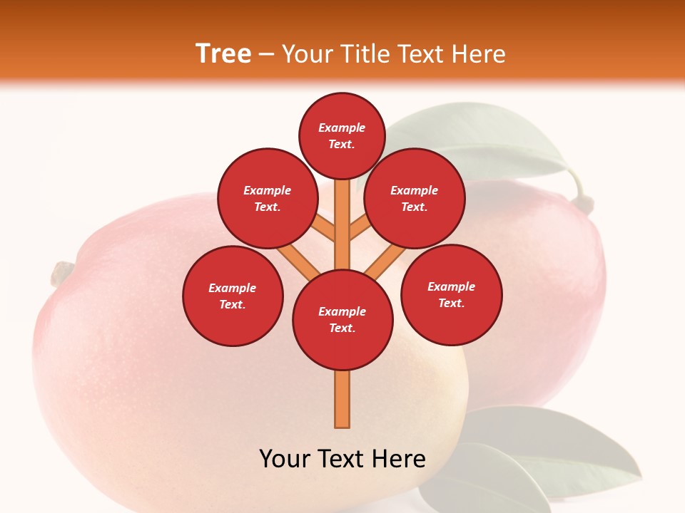 Gourmet Sweet Mango PowerPoint Template