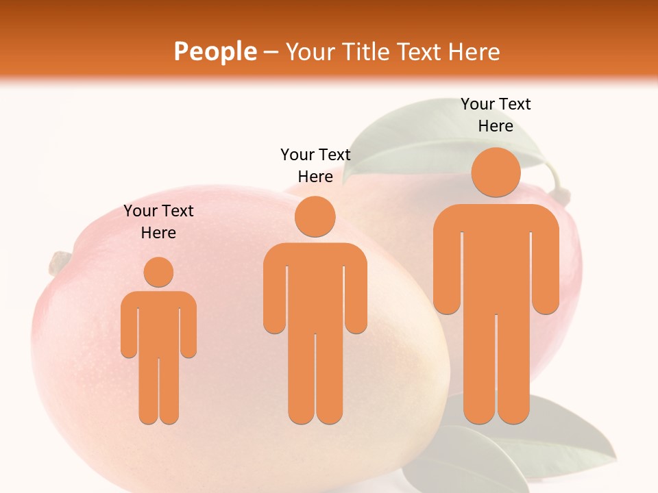 Gourmet Sweet Mango PowerPoint Template