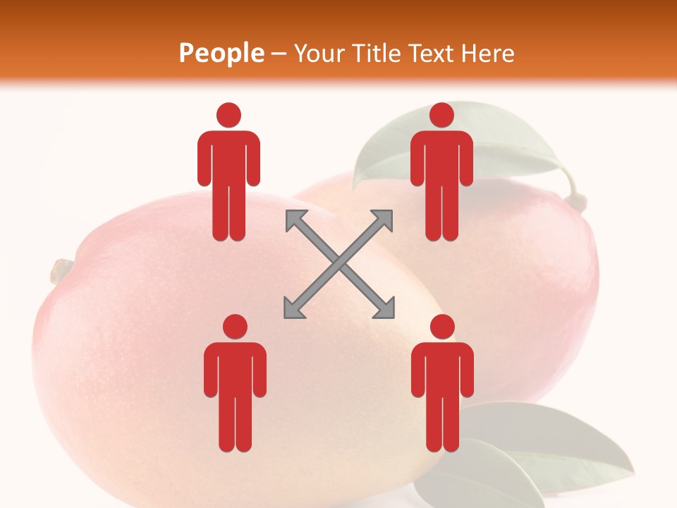 Gourmet Sweet Mango PowerPoint Template