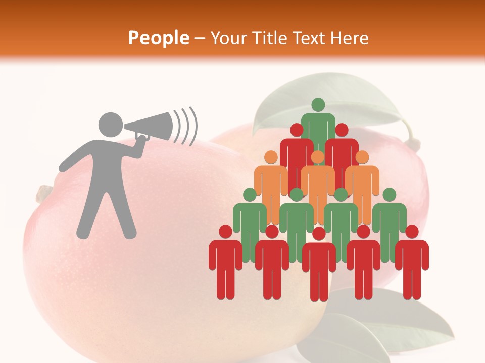 Gourmet Sweet Mango PowerPoint Template