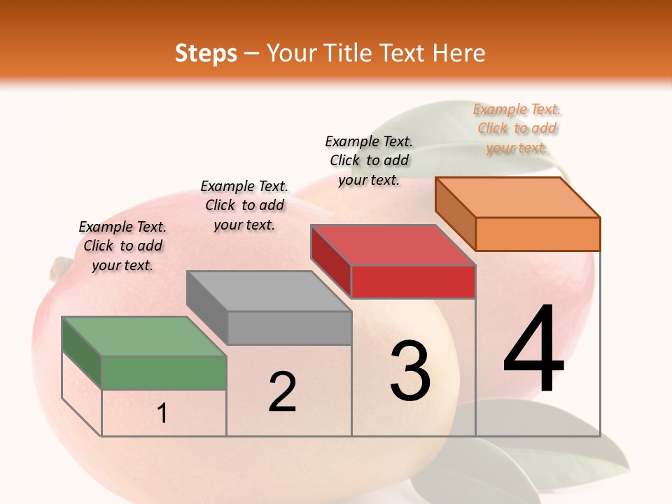 Gourmet Sweet Mango PowerPoint Template