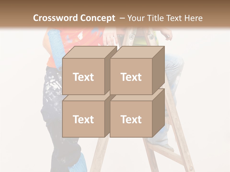 Girlfriend Roller Love PowerPoint Template
