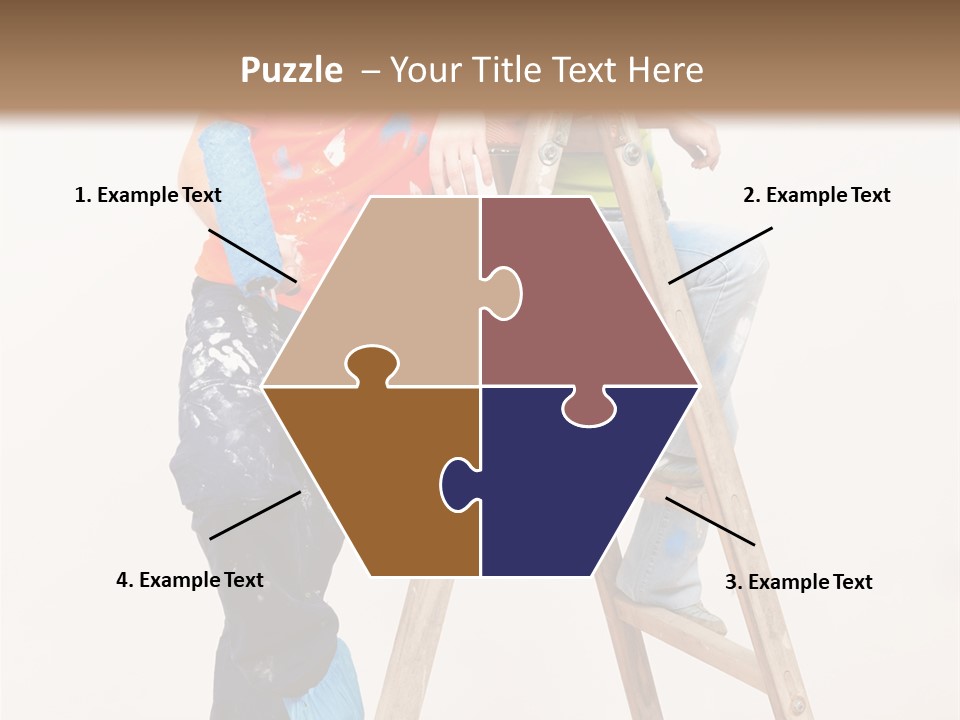 Girlfriend Roller Love PowerPoint Template