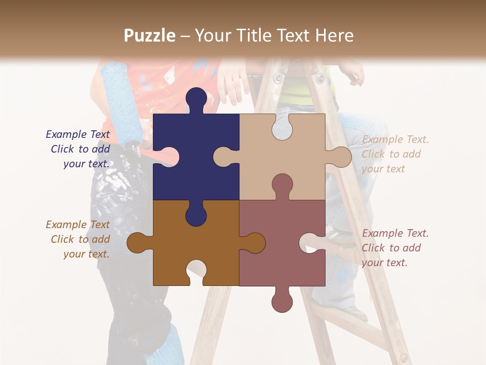 Girlfriend Roller Love PowerPoint Template