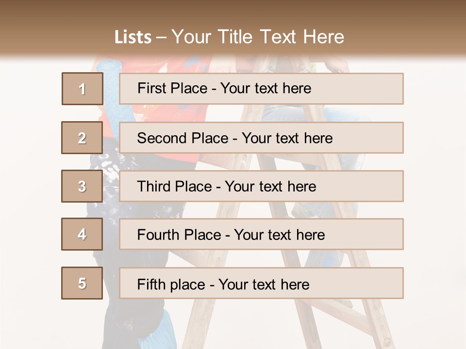 Girlfriend Roller Love PowerPoint Template