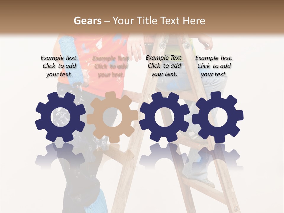 Girlfriend Roller Love PowerPoint Template