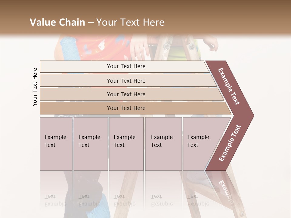 Girlfriend Roller Love PowerPoint Template
