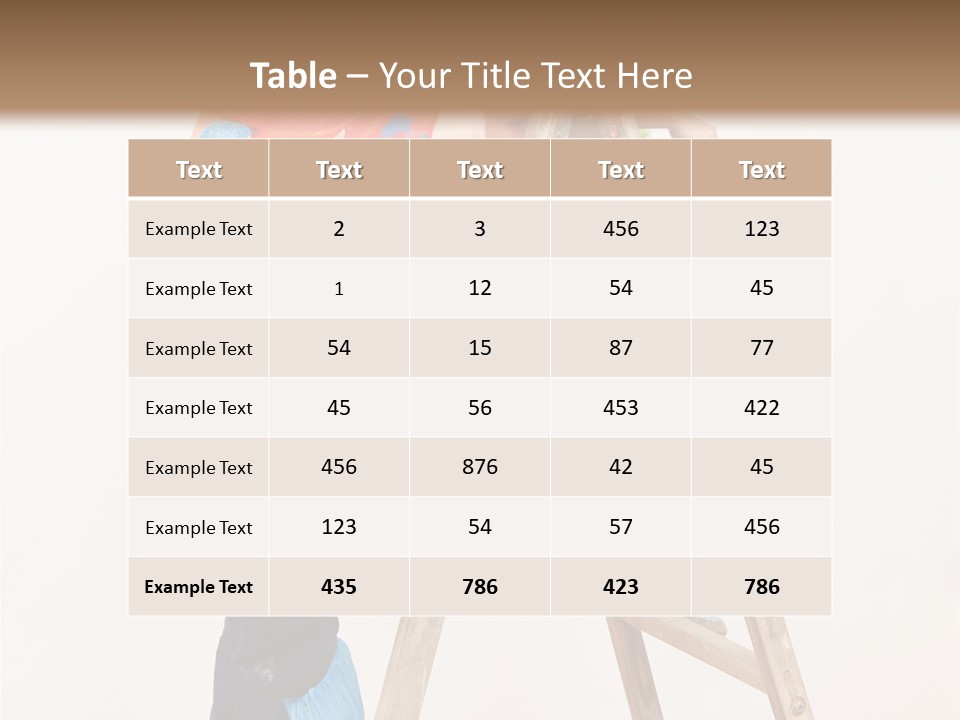 Girlfriend Roller Love PowerPoint Template
