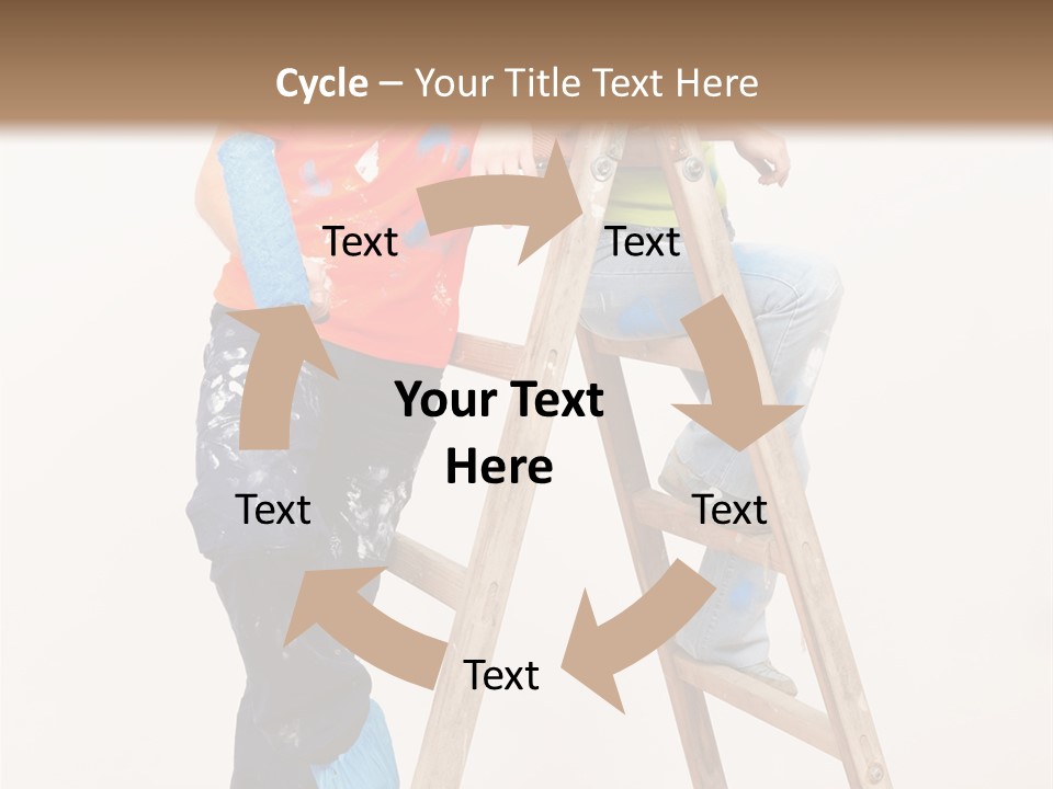 Girlfriend Roller Love PowerPoint Template