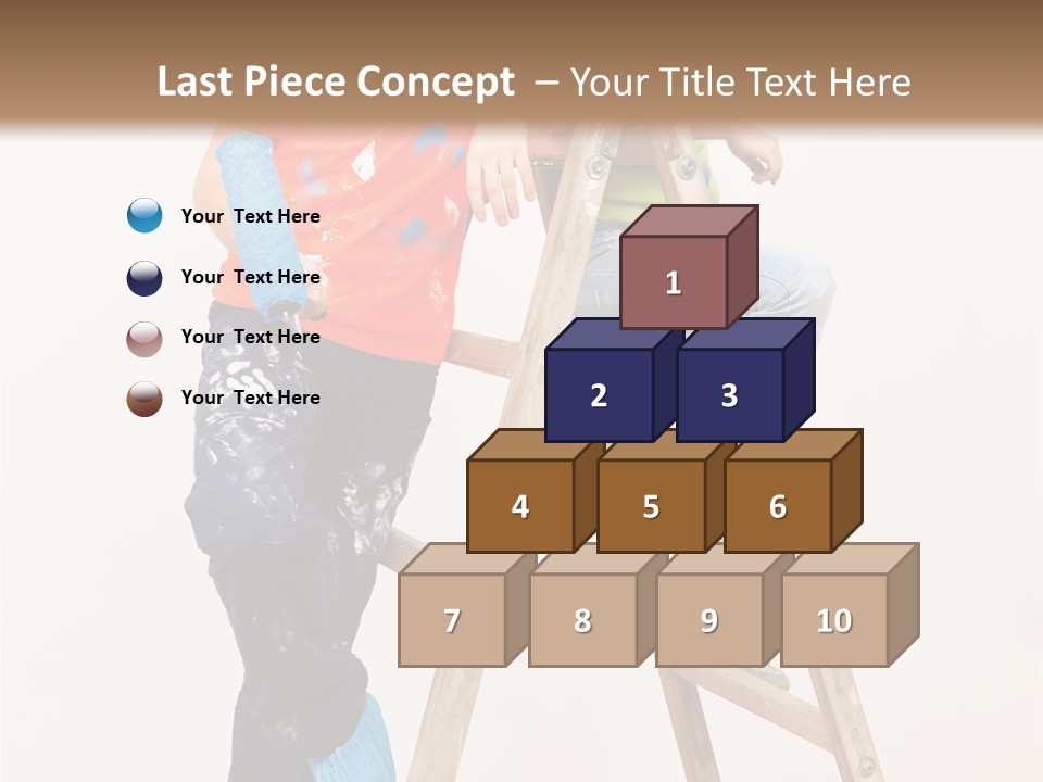 Girlfriend Roller Love PowerPoint Template