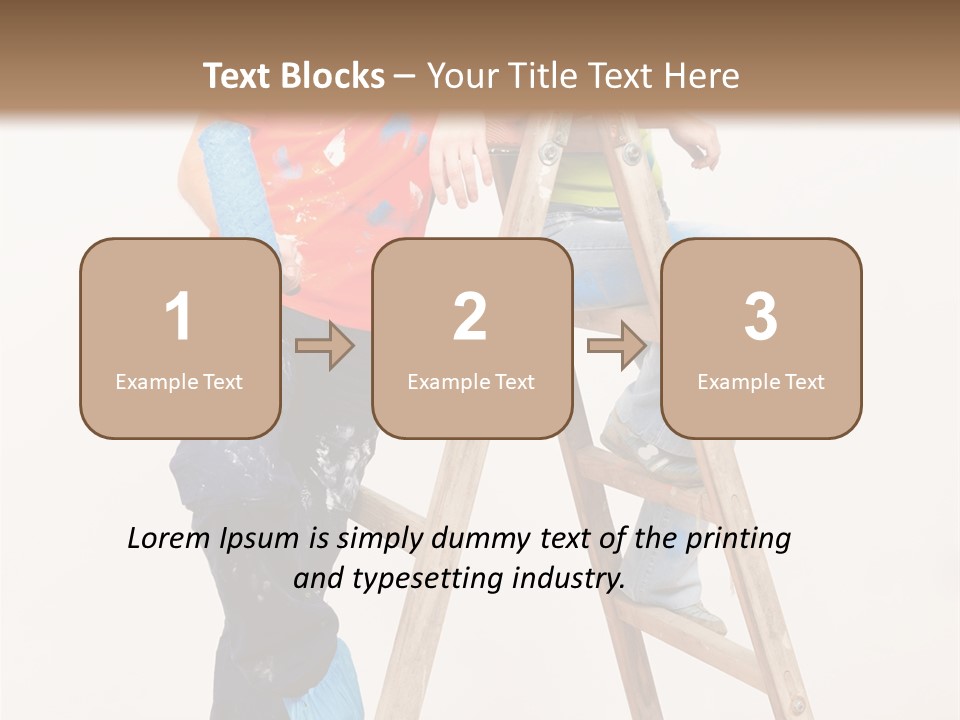 Girlfriend Roller Love PowerPoint Template