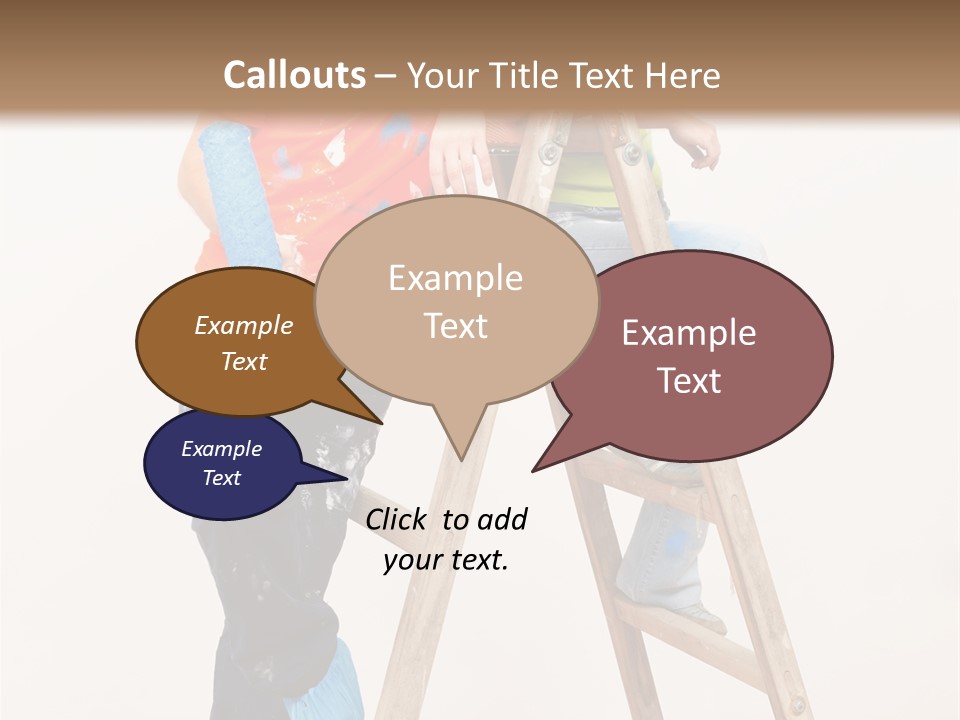 Girlfriend Roller Love PowerPoint Template