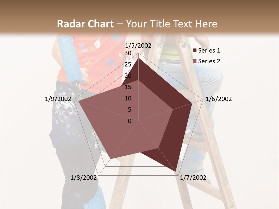 Girlfriend Roller Love PowerPoint Template