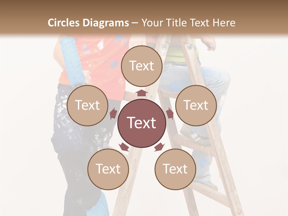 Girlfriend Roller Love PowerPoint Template