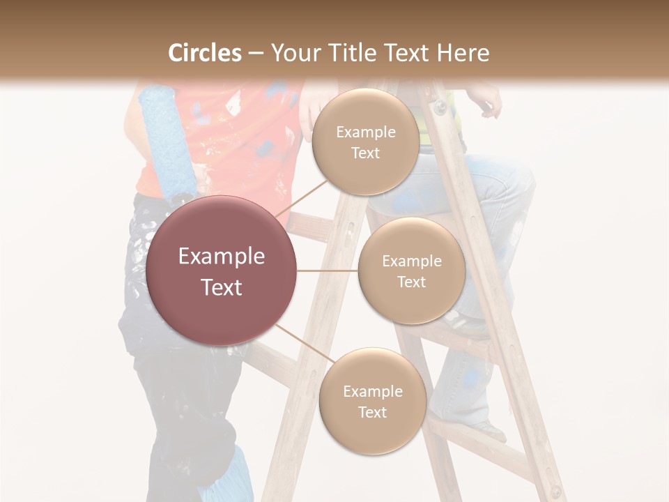 Girlfriend Roller Love PowerPoint Template