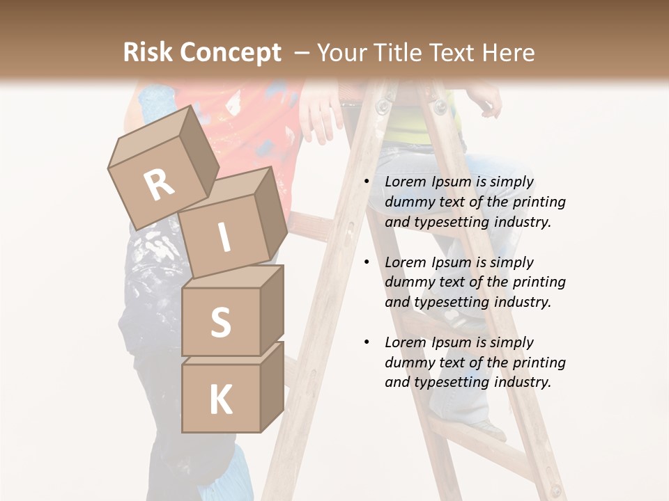 Girlfriend Roller Love PowerPoint Template