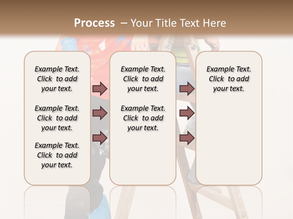 Girlfriend Roller Love PowerPoint Template
