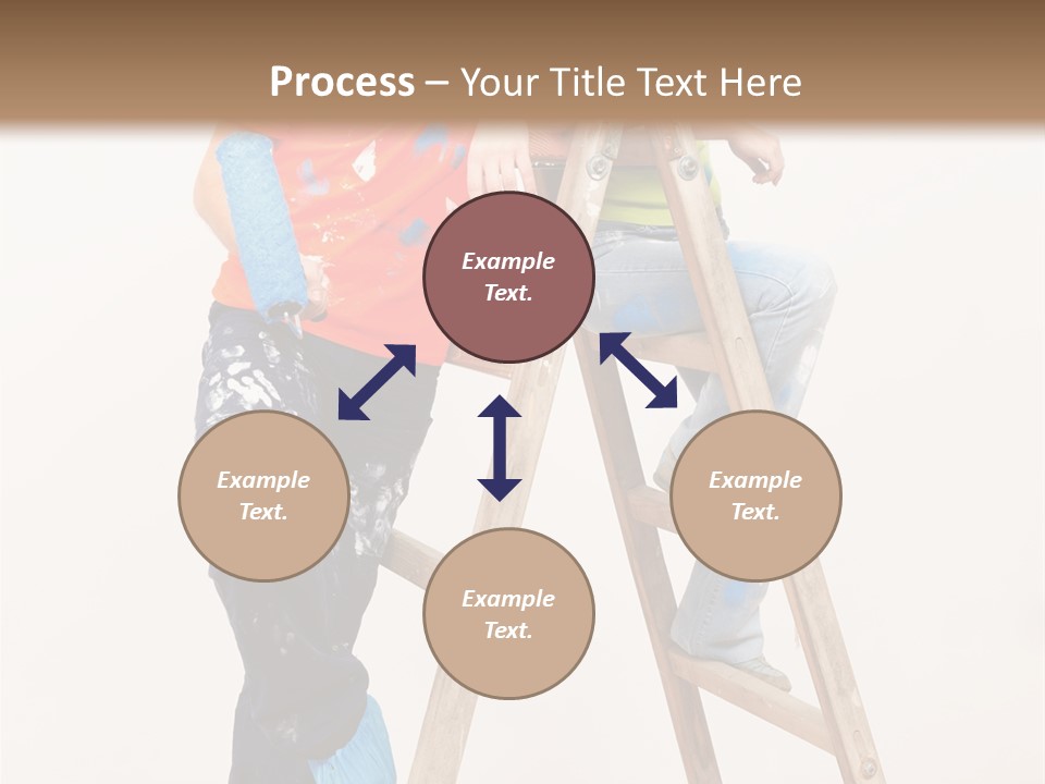 Girlfriend Roller Love PowerPoint Template