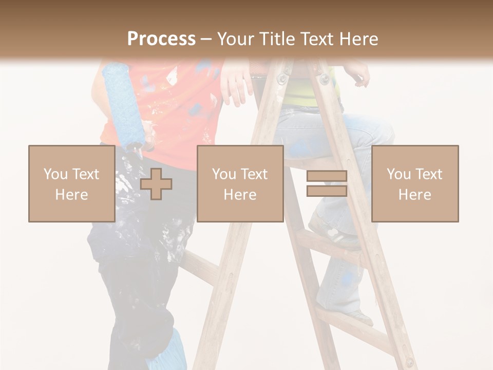 Girlfriend Roller Love PowerPoint Template