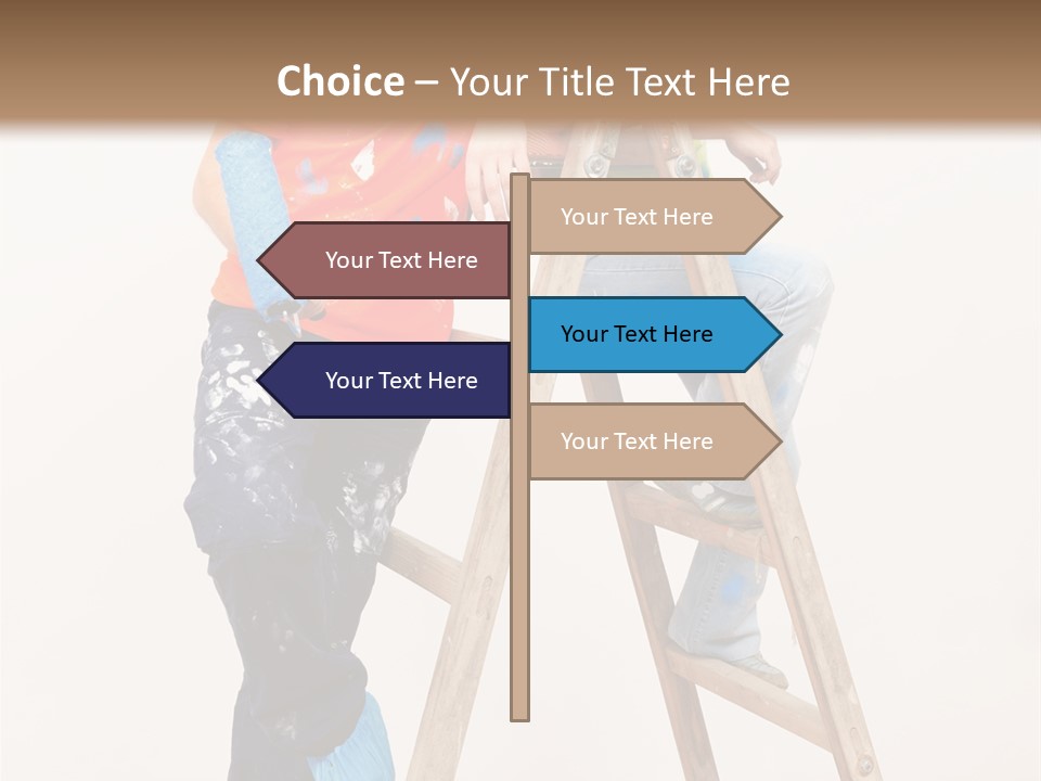 Girlfriend Roller Love PowerPoint Template