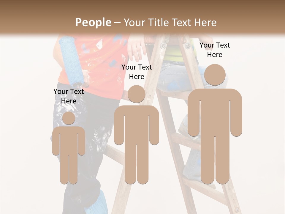 Girlfriend Roller Love PowerPoint Template