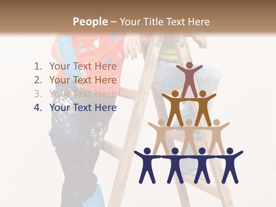 Girlfriend Roller Love PowerPoint Template