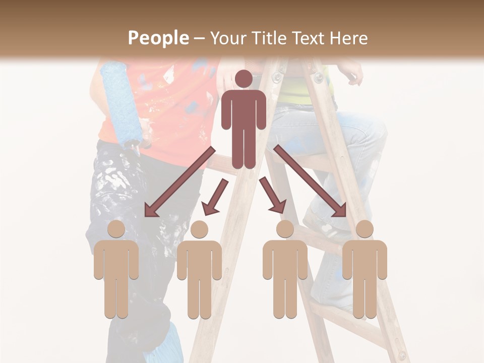 Girlfriend Roller Love PowerPoint Template