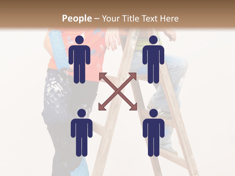 Girlfriend Roller Love PowerPoint Template