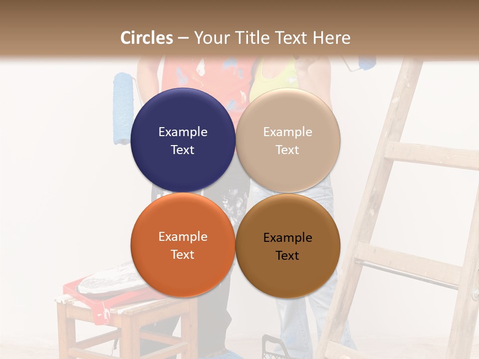 Boyfriend White Love PowerPoint Template