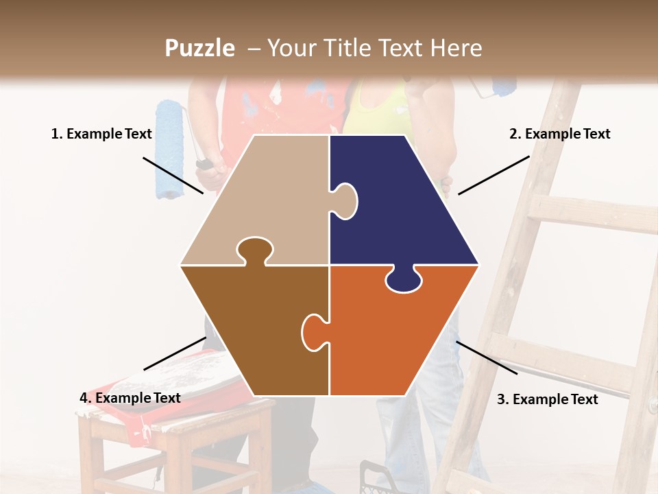 Boyfriend White Love PowerPoint Template