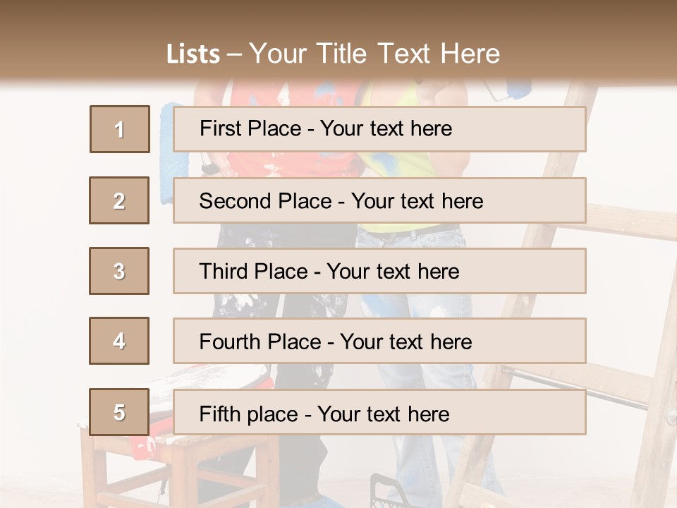 Boyfriend White Love PowerPoint Template