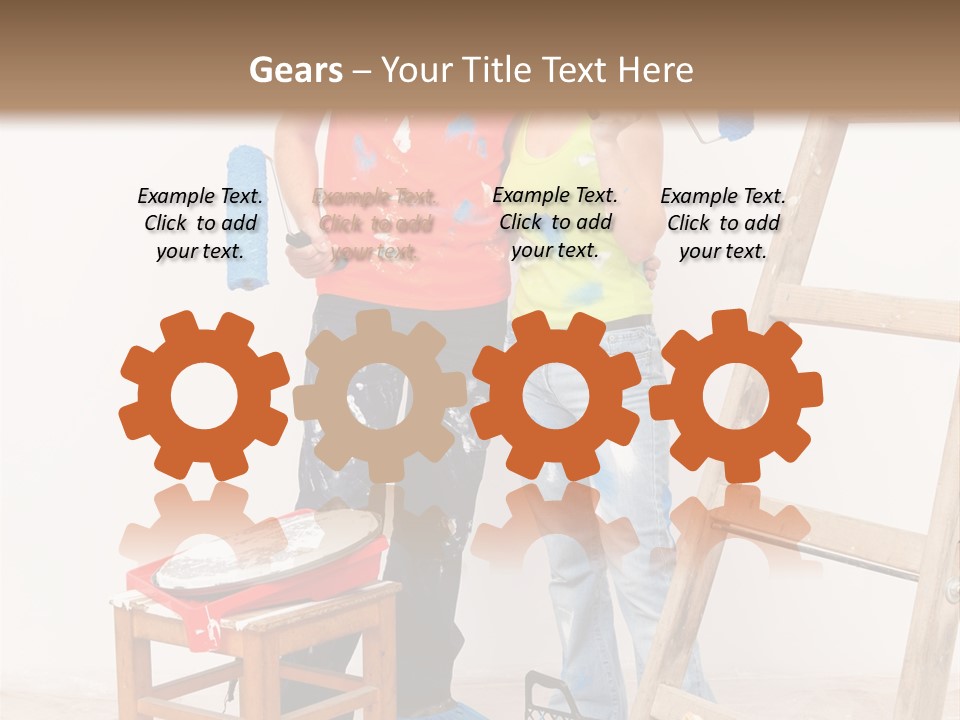 Boyfriend White Love PowerPoint Template