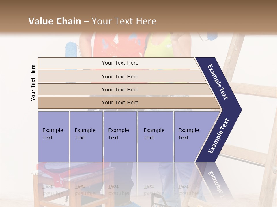 Boyfriend White Love PowerPoint Template
