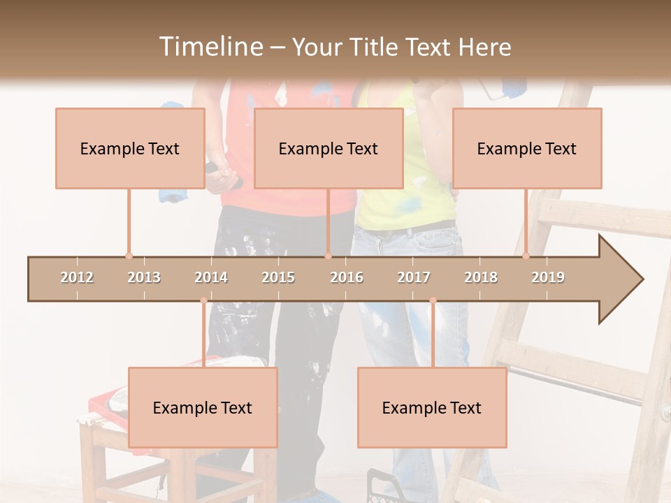Boyfriend White Love PowerPoint Template