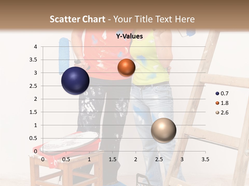 Boyfriend White Love PowerPoint Template