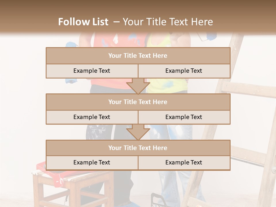Boyfriend White Love PowerPoint Template