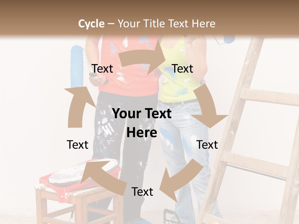 Boyfriend White Love PowerPoint Template