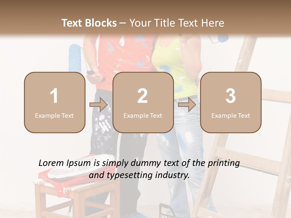 Boyfriend White Love PowerPoint Template