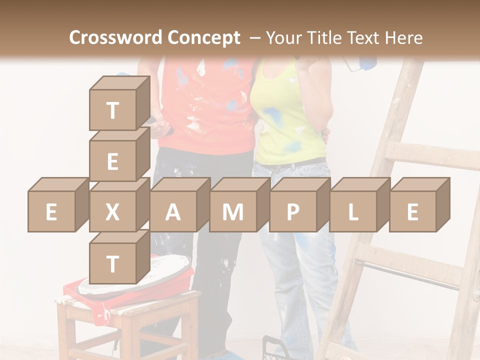 Boyfriend White Love PowerPoint Template